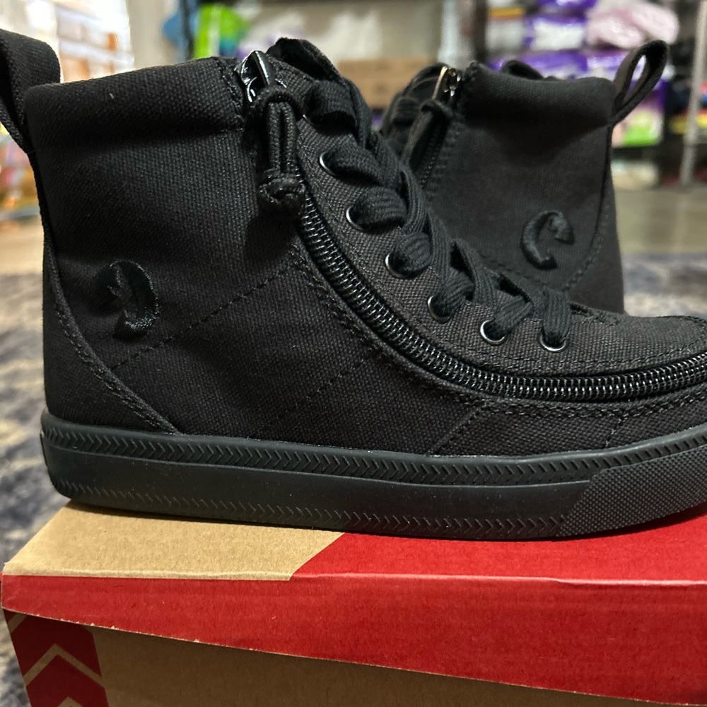 Billy’s high top shoes